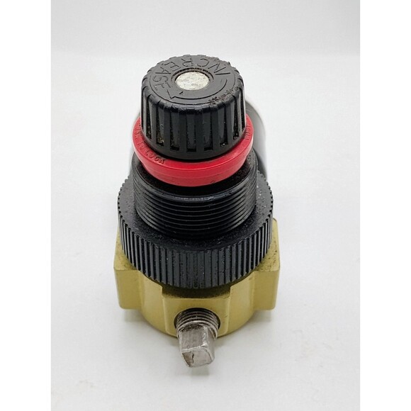 NORGREN R07-100-RNLA Regulator, 1/8" NPT, 14 scfm, Relieving Diaphragm & Gauge - Picture 4 of 6